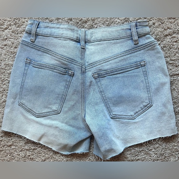 Madden Girl Sky Blue Denim Shorts - Picture 3 of 4